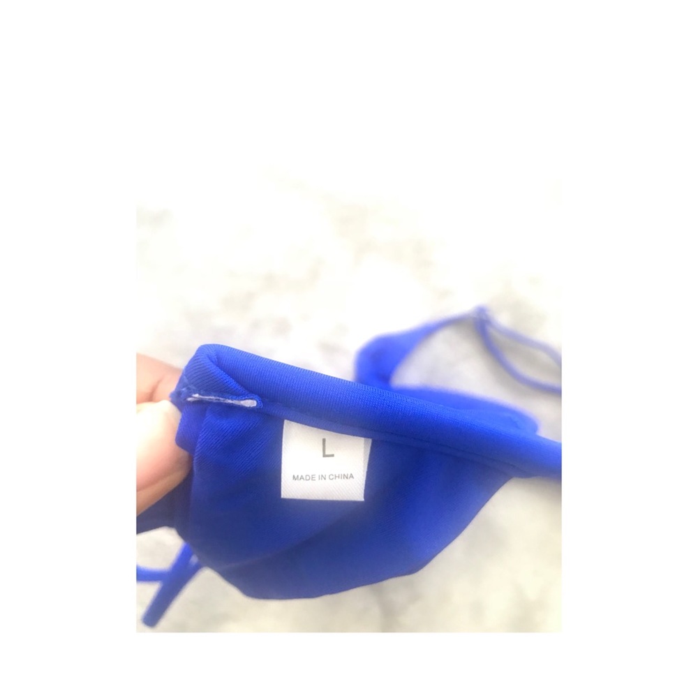 Blue Bikini Top - Picture 4 of 5
